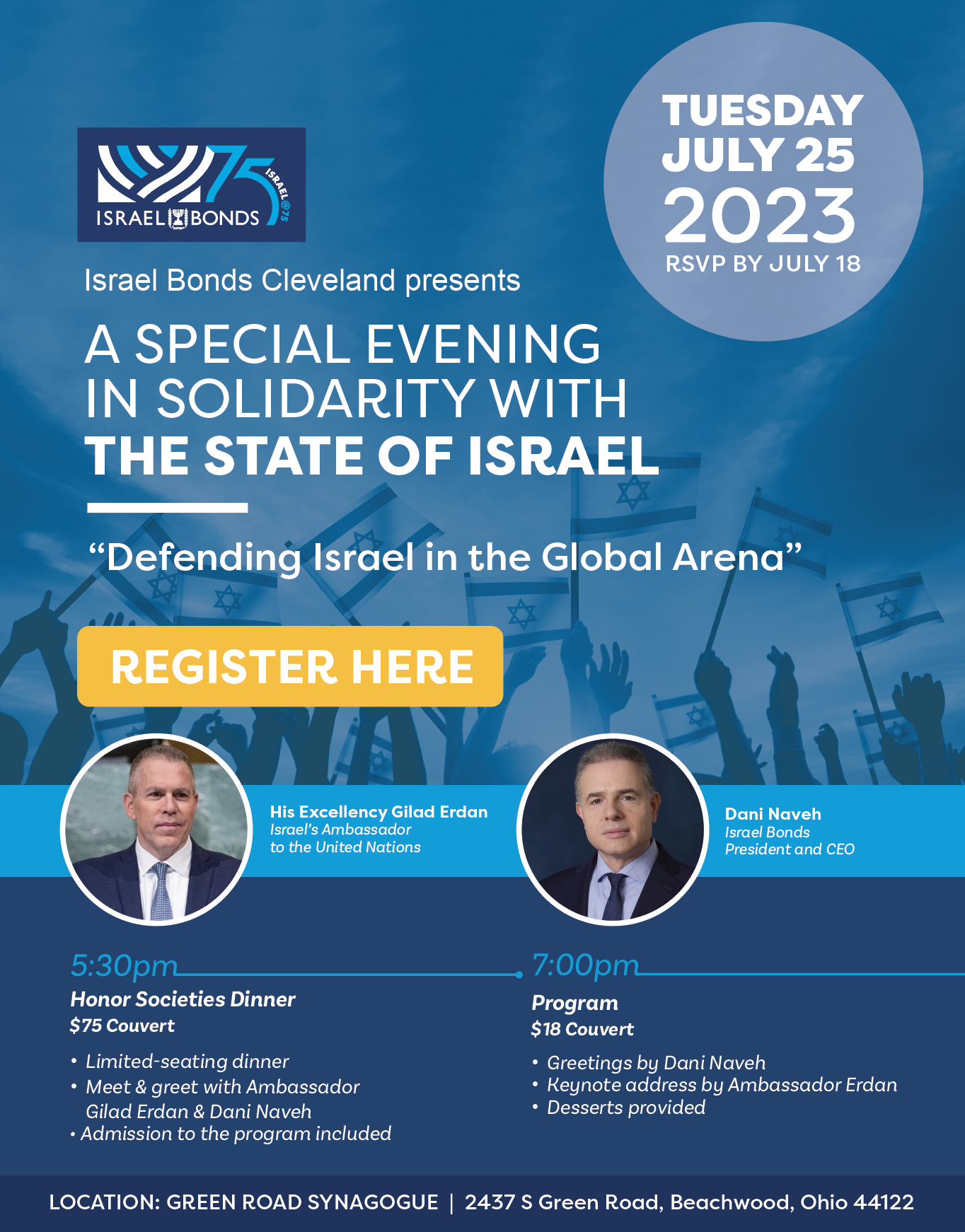 July 25: Fighting for the Jewish State at the United Nations